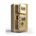 Tiger Safes à 2 portes Gold 100 cm verrouillage d&#39;empreinte digitale de haut